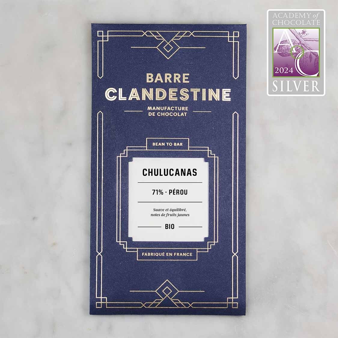 Tavoletta di cioccolato fondente 71%, Chulucanas, Perù, da chicco a barretta