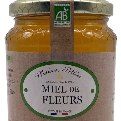 Miel de fleurs liquide de France BIO 500g