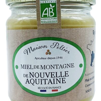 Maison Peltier Bio-Berghonig aus der Neuen Aquitaine, 250 g