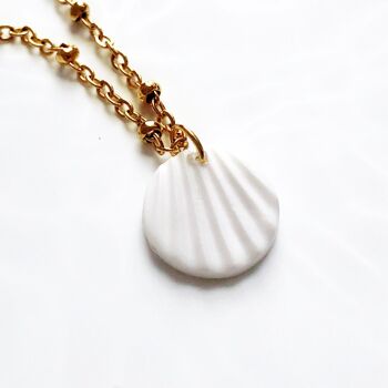 Collier coquillage - Fève N°01 2