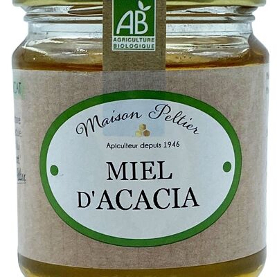 Miel de acacia ecológica 250g