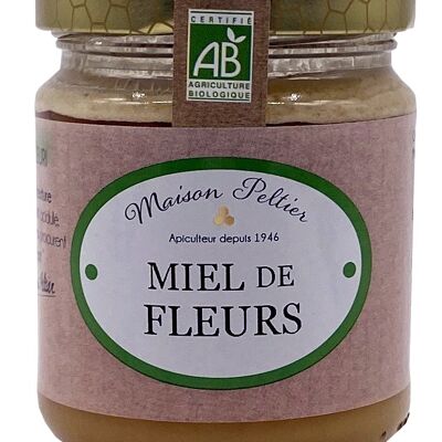 Maison Peltier Organic flower honey 250g