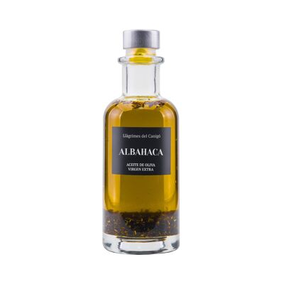 Olivenöl mit Basilikum - 0,25L