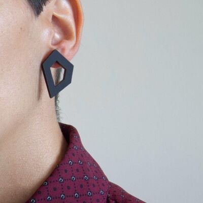 Pendientes geométricos | Pendientes pequeños y minimalistas | Pendientes Lyuk