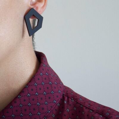 Geometrische Ohrringe | Kleine und minimalistische Ohrringe | Lyuk-Ohrringe