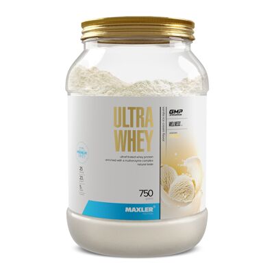 Ultra Whey - Crème glacée à la vanille 750g boîte, pcs