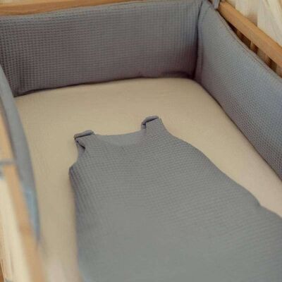 Baltic blue honeycomb bed bumper