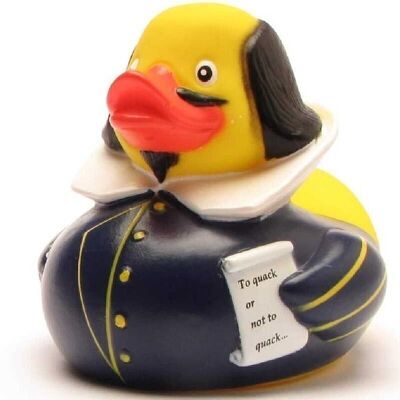 Rubber duck Yarto - Shakespeare Duck rubber duck