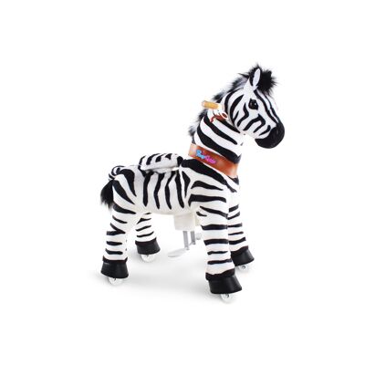 PonyCycle - Cebra de juguete para montar | Peluche de montar | Regalos clásicos para todos los públicos