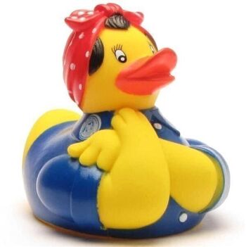 Canard en caoutchouc Yarto - Canard en caoutchouc Rosie la riveteuse 2