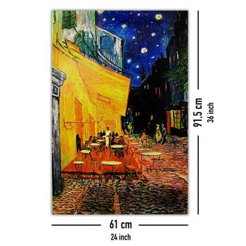 Terrasse de Café la nuit Affiche Vincent Van Gogh 5