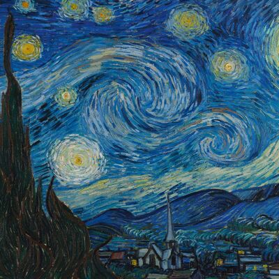 Starry Night Poster Vincent Van Gogh