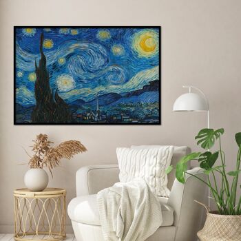 Affiche Nuit Étoilée Vincent Van Gogh 2