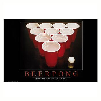 Affiches de bière-pong 1