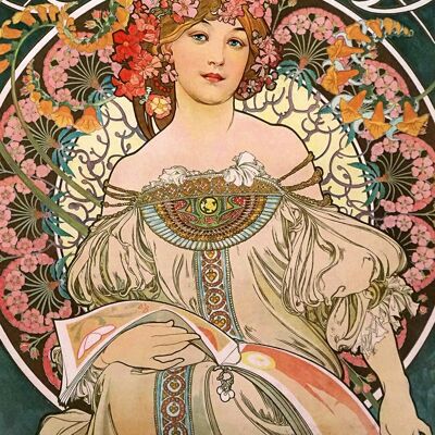 Alfons Mucha Poster Jugendstil F. Champenois 1897