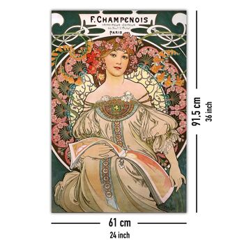 Alfons Mucha Affiche Art Nouveau F. Champenois 1897 5