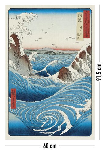 Hiroshige Naruto Tourbillon Poster 4
