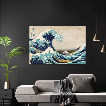 Grande vague au large de Kanagawa Poster Katsushika Hokusai 3