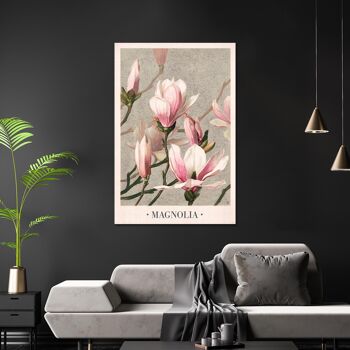 Affiche Magnolia L Prang & Cie 1886 3