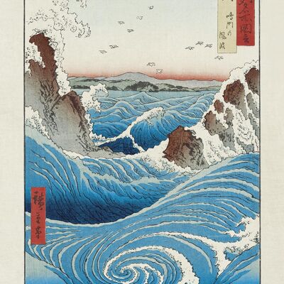 Hiroshige Kunstdruck Naruto Whirlpool