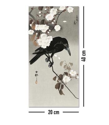 Corbeau et fleur de cerisier Impression artistique Ohara Koson 4
