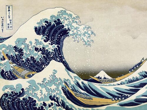 Hokusai Great Wave off Kanagawa Kunstdruck