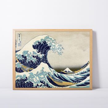Impression d’art Hokusai Great Wave au large de Kanagawa 2