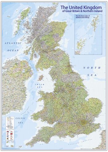 Carte Royaume-Uni 2020 - CARTES EN MINUTESÙ 1