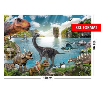 Le set d'affiches Dinosaur XXL se compose de posters XXL et à colorier. 6