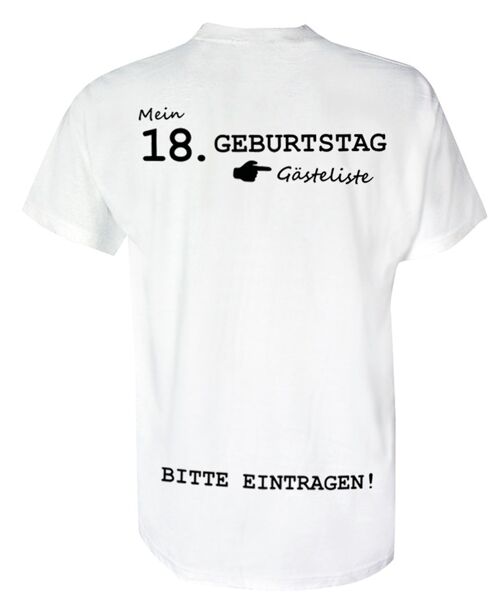 Mein 18. Geburtstag TShirt