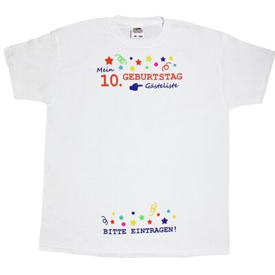 Mein 10. Geburtstag Kinder T-Shirt