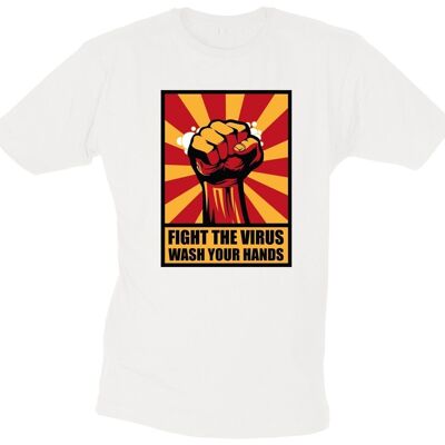 Fight the Virus TShirt Wash your Hands