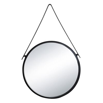 AluminiumDesignRundspiegel 47,2 cm Strap Mirror