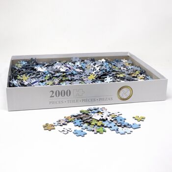 USA Map Puzzle 2000 pièces CARTES EN MINUTES 5