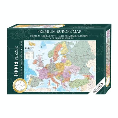 Europakarte Puzzle 1000 Teile Englisch 68 x 48 cm