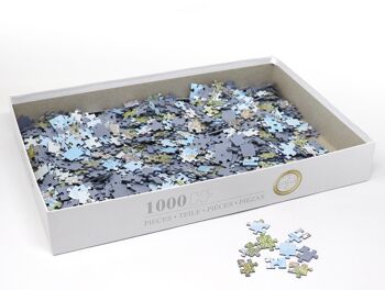 Puzzle Carte du Royaume-Uni 1000 pièces CARTES EN MINUTES, Grande-Bretagne 5