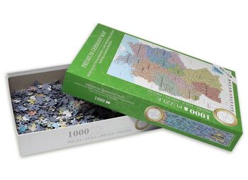 Puzzle carte de l'Allemagne 1000 pièces, 48 x 68cm 4