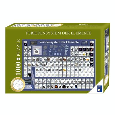 Periodensystem der Elemente Puzzle 1000 Teile, deutsch