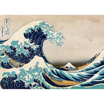 Puzzle Grande vague au large de Kanagawa 2000 pièces, Katsushika Hokusai 3