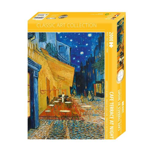 Caféterrasse am Abend Puzzle Vincent van Gogh, 2000 Teile