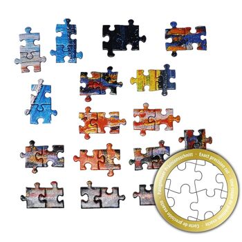 Puzzle Colibris Ernst Haeckel 2000 pièces, 68,8 x 96,6 cm 7