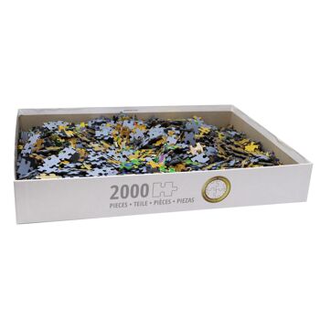 Puzzle Le Baiser Gustav Klimt 2000 pièces, 68,8 x 96,6 cm 5