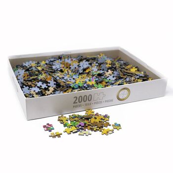 Puzzle Le Baiser Gustav Klimt 2000 pièces, 68,8 x 96,6 cm 6