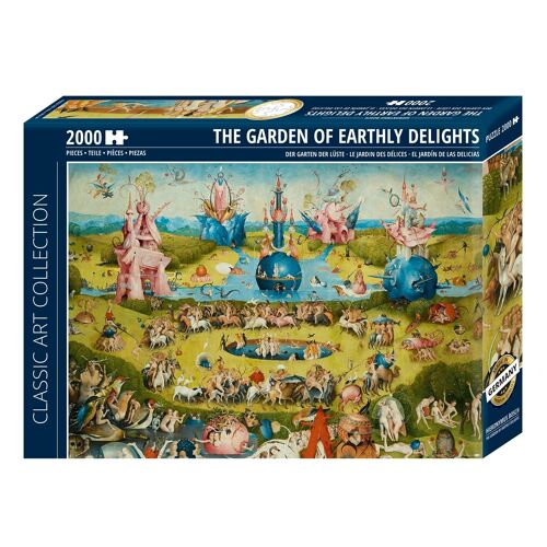 Garten der Lüste Ausschnitt Puzzle 2000 Teile, H. Bosch