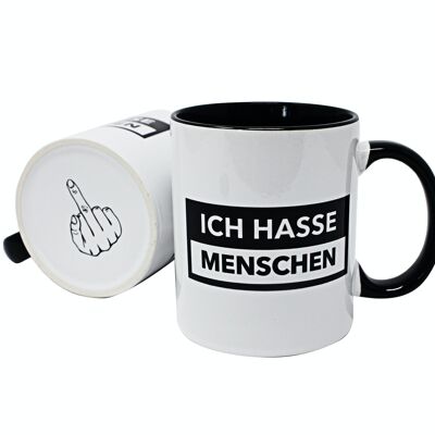 Ich hasse Menschen Tasse