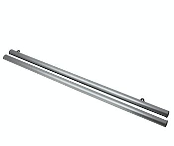 Rail à pince en aluminium rail d'affichage 61 cm (la paire) 4