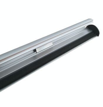 Rail à pince en aluminium rail d'affichage 61 cm (la paire) 7