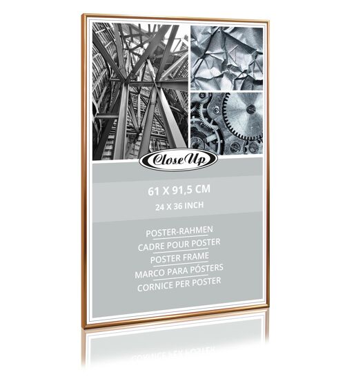 Buy wholesale Poster frame 61 x 915 cm copper