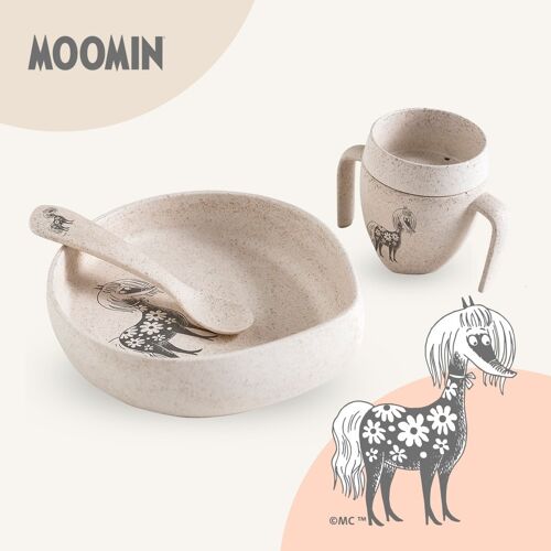 Moomin™ by Skandino®: Primadonna's Horse tableware gift set
