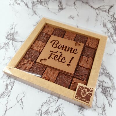 Coffret chocolat "Bonne Fête"